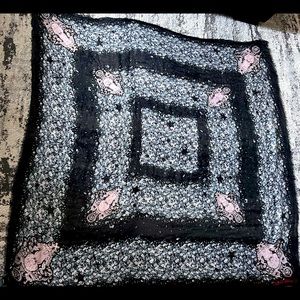 Zadig and Voltaire Kerry Flower Dog Scarf